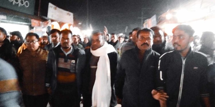 রৌমারীতে কুড়িগ্রাম জেলা বিএনপির কমিটিকে স্বাগত জানিয়ে আনন্দ র্যালি।