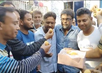 ভূঞাপুরে আব্দুস সালাম পিন্টুর মুক্তিতে আনন্দ মিছিল ও মিষ্টি বিতরণ।