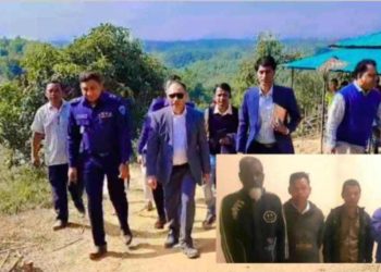 লামায় ত্রিপুরাদের বসতঘরে আগুনের ঘটনায় গ্রেপ্তার ৪।