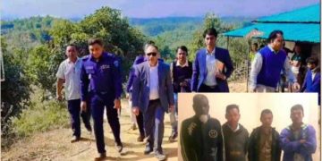 লামায় ত্রিপুরাদের বসতঘরে আগুনের ঘটনায় গ্রেপ্তার ৪।