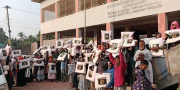 বাগেরহাটের মোরেলগঞ্জে ঊম্মাহ এইড নেটওয়ার্কের উদ্যোগে শীতার্তদের মাঝে শীতবস্ত্র বিতরণ।