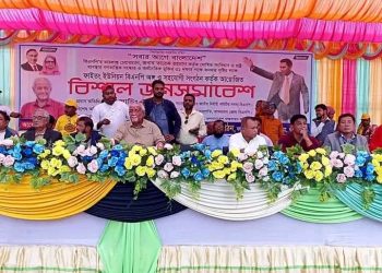 লামায় বিএনপির জনসমাবেশ অনুষ্ঠিত। 