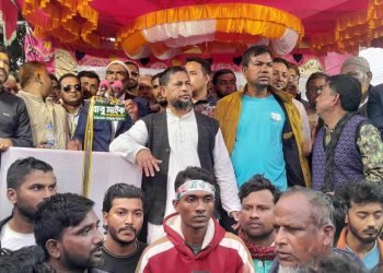 বাগেরহাটের রামপালে বিএনপির জনসমাবেশ।