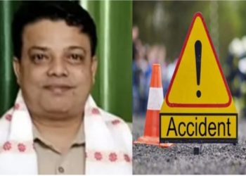 আসামে সুইফট বাহন কেড়ে নিল পুলিশ কর্মীর প্রাণ।