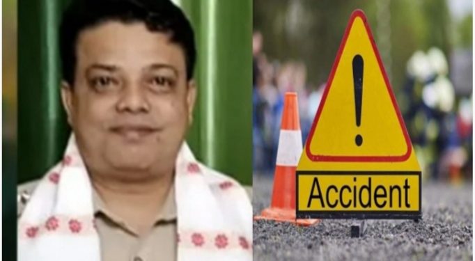 আসামে সুইফট বাহন কেড়ে নিল পুলিশ কর্মীর প্রাণ।