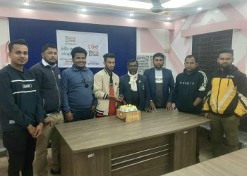 নবীগঞ্জে দেশ চ্যানেল এর   প্রতিষ্ঠা  বার্ষিকী উদযাপন।