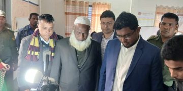 জামালপুরের মাদারগঞ্জে ভোটার তালিকা হালনাগাদ নিবন্ধন কার্যক্রম-২০২৫  শুভ উদ্বোধন ।