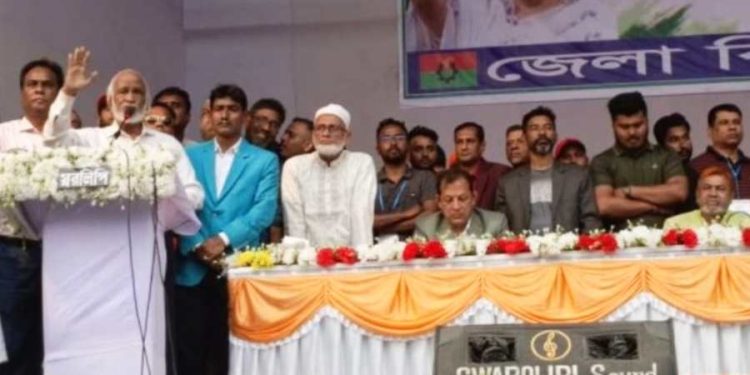 অবিলম্বে নির্বাচন দিতে হবে জনগনের ভোটাধিকার নিয়ে ছিনিমিনি খেলা চলবে না …মঈন খান।