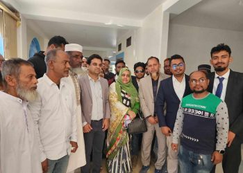 বাগেরহাট পিছিয়ে পড়া  জনগোষ্ঠীর বাতিঘর খ্যাত লতিফ মাস্টার ফাউন্ডেশন পরিদর্শন করলেন এনএসডিএ চেয়ারম্যান।