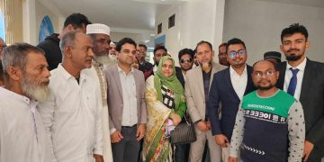 বাগেরহাট পিছিয়ে পড়া  জনগোষ্ঠীর বাতিঘর খ্যাত লতিফ মাস্টার ফাউন্ডেশন পরিদর্শন করলেন এনএসডিএ চেয়ারম্যান।