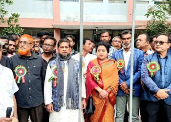 সুন্দরবন মহিলা কলেজের বার্ষিক ক্রীড়া প্রতিযোগীতার উদ্বোধন।