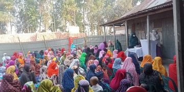 মাদারগন্জের আদারভিটায় বাংলাদেশ জামায়াতে ইসলামীর মহিলা শাখার কর্মী সন্মেলন।