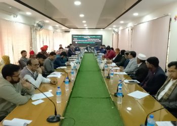 বেড়ায় আইন শৃঙ্খলা কমিটির সভায় পৌরসভার বর্জ্য ব্যবস্থাপনা নিয়ে আলোচনা হয়।