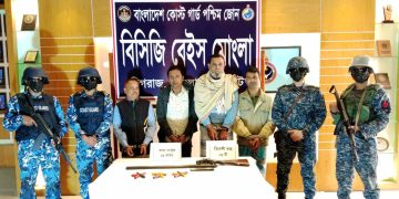 বাগেরহাটের মোংলায়, অপারেশন ডেভিল হান্ট:- মোংলায় রাতভর অভিযানে আটক-চার।