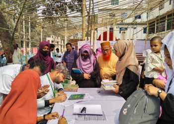 টাঙ্গাইলে প্রথমবারের মতো বই বিনিময় উৎসব।