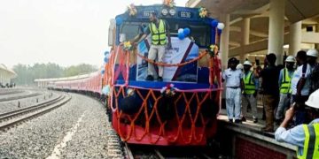 আনুষ্ঠানিকভাবে যমুনা রেলসেতু উদ্বোধন।