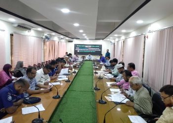 বেড়ায় আইনশৃঙ্খলা কমিটির সভা অনুষ্ঠিত।