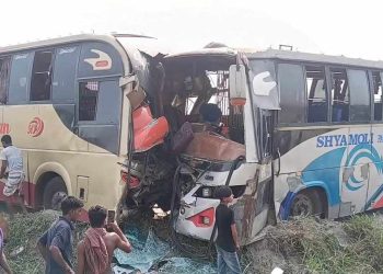 যমুনা সেতু মহাসড়কে দুই বাসের মুখোমুখি সংঘর্ষ, আহত ২৫