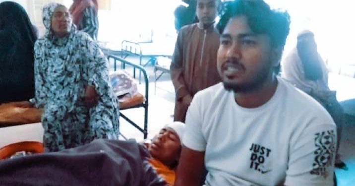 রৌমারীতে জমি জমার পূর্ব শত্রুতার জের ধরে অতর্কিত হামলা আহত – ২