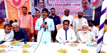 টাঙ্গাইলের কাতুলীতে বিএনপির ইফতার মাহফিল।