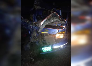 মাধবপুরে ট্রাক ও পিকআপের সংঘর্ষে ৪ জন নিহত।