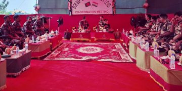 রৌমারী সীমান্তে বিজিবি ও বিএসএফ সেক্টর কমান্ডার পর্যায়ে আলোচনা সভা অনুষ্ঠিত।