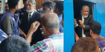 জামিন নামঞ্জুর হওয়াতে কারাগারে গোলাম মহীউদ্দীন।