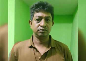 মাদারগঞ্জে নাশকতার মামলায় ইউনিয়ন যুবলীগের সহ সভাপতি পলাশ সাহা আটক।