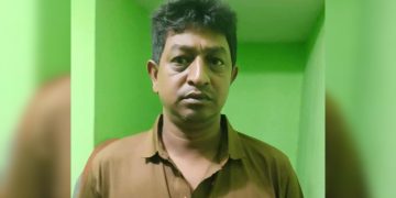 মাদারগঞ্জে নাশকতার মামলায় ইউনিয়ন যুবলীগের সহ সভাপতি পলাশ সাহা আটক।