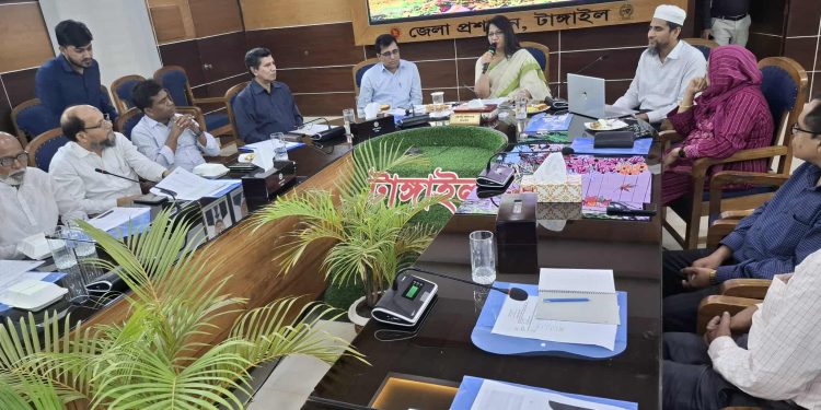 টাঙ্গাইলে জীবনমান উন্নয়ন প্রকল্পের সেমিনার।