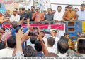 বাগেরহাটের মোরেলগঞ্জে অবিলম্বে সংসদ নির্বাচনের দাবীতে বিএনপির পথ সভা।