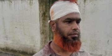 ধামরাইয়ে জমি নিয়ে বিরোধের জেরে দুই ভাইকে কুপিয়ে জখম।