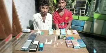 বাসাইলে মাদকসহ দুই সহোদর গ্রেপ্তার।