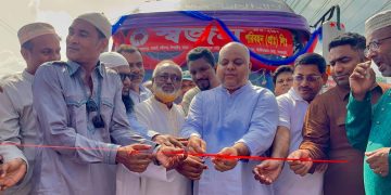ধামরাইয়ে স্বজন পরিবহনের কালামপুর টু সদরঘাট বাস সার্ভিস চালু।