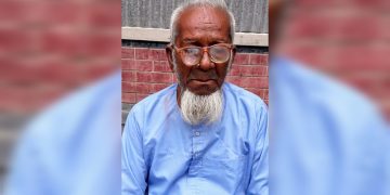 ১০৭ বছর বয়স্ক ইদ্রিস আলীর পরলোক গমন।