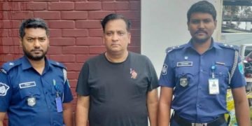 নাগরপুরের আওয়ামী লীগ নেতা তারেক শাসম খান হিমু গ্রেফতার।