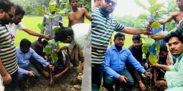 জামালপুরের মাদারগঞ্জে ‘এক শহীদ- এক বৃক্ষ’ জুলাই শহীদদের স্মরণে বৃক্ষরোপন কর্মসূচী।