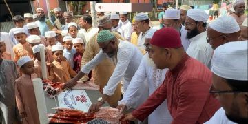 ভাটিয়ানী ঈদগাহ নূরানী, হাফেজিয়া মাদ্রাসা ও এতিমখানার বহুতল ভবন উদ্বোধন।