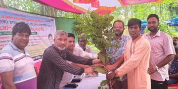 জামালপুরের মাদারগঞ্জে চরপাকেরদহ ইউনিয়ন বিএনপি ও অঙ্গ সংগঠনের উদ্যোগে বৃক্ষ রোপন কর্মসূচী।