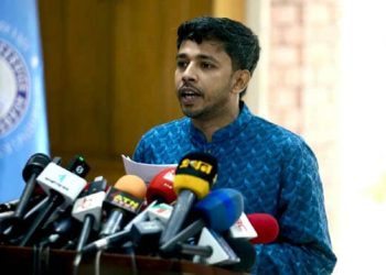 টাঙ্গাইল-২ আসনে গণঅধিকার পরিষদের প্রার্থী শাকিল উজ্জামান।