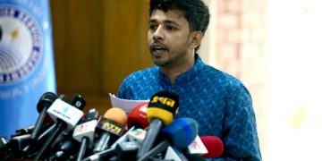 টাঙ্গাইল-২ আসনে গণঅধিকার পরিষদের প্রার্থী শাকিল উজ্জামান।