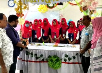 কালিহাতী নার্সিং ইনস্টিটিউটে পুষ্টি উপাদান বিষয়ক মেলা অনুষ্ঠিত।