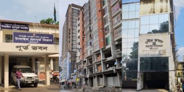 টাঙ্গাইলে অনুমোদন ছাড়াই নির্মাণ হচ্ছে অসংখ্য বহুতল ভবন || সংশ্লিষ্ট কর্তৃপক্ষ নীরব ভূমিকায়।
