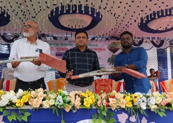 ভালুকায় ৩ দিন ব্যাপী বৃক্ষমেলার উদ্ধোধন।