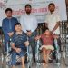 জামালপুরের মাদারগঞ্জে অসচ্ছল ও প্রতিবন্ধীদের মাঝে সেলাই মেশিন ও হুইল চেয়ার বিতরণ।