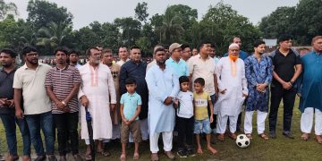 বেড়া বিএমএস বনানী সংঘ আয়োজনে আরাফাত রহমান কোকো সৃতি ফুটবল টুর্নামেন্ট ২০২৫ শুভ উদ্ভোধন।