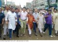 ঘাটাইলে লুৎফর রহমান খান আজাদের নেতৃত্বে বিএনপি’র বিশাল বিজয় র‌্যালি।