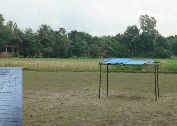 মানিকগঞ্জে আদালতের নিষেধাজ্ঞা অমান্য করে জমি দখল চেষ্টার অভিযোগ।