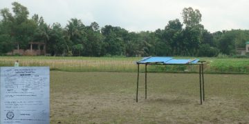 মানিকগঞ্জে আদালতের নিষেধাজ্ঞা অমান্য করে জমি দখল চেষ্টার অভিযোগ।