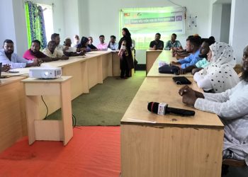 নওগাঁর নিয়ামতপুরে উপজেলা পর্যায়ে নাগরিক সমাজ গঠন বিষয়ক আলোচনা সভা অনুষ্ঠিত।